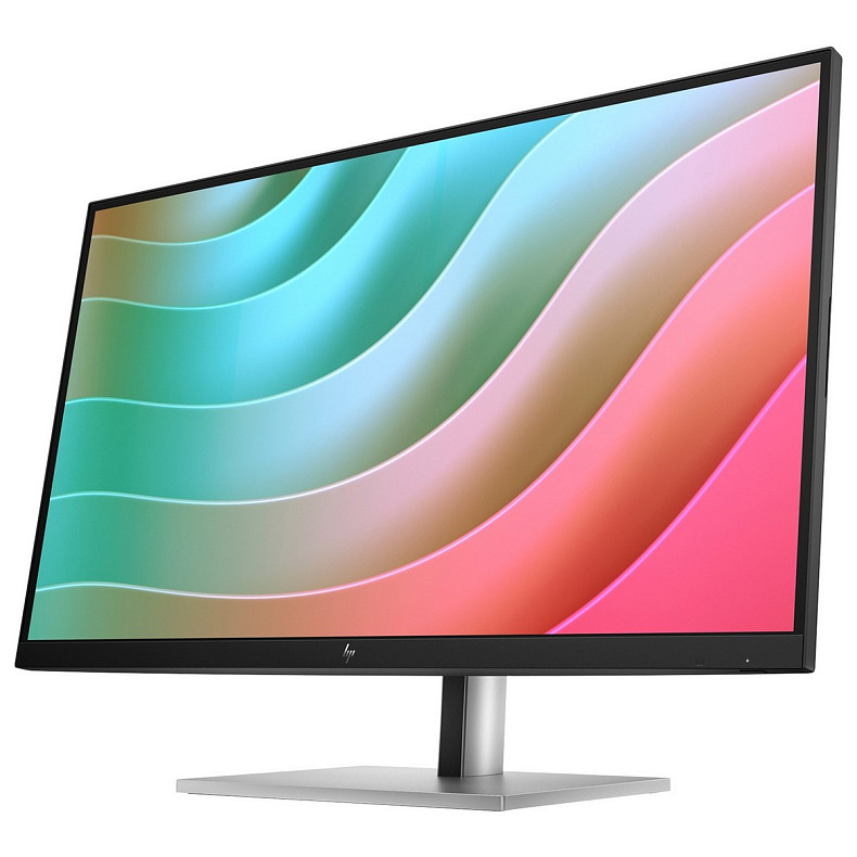 TFT 27" HP E27k G5, 4K UHD, IPS, HDMI, DP, USB-C, RJ-45, HAS, Pivot, цв, черно-серебристый