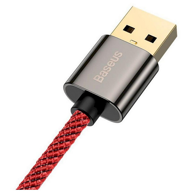 Кабель Baseus Legend Series Elbow USB-USB-C, 2м, Red (CACS000509)