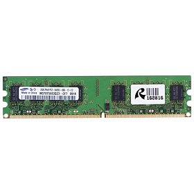 Оперативна пам'ять Samsung DDR2 2GB 800 MHz (M378B5663QZ3-CF7/M378T5663QZ3-CF7)