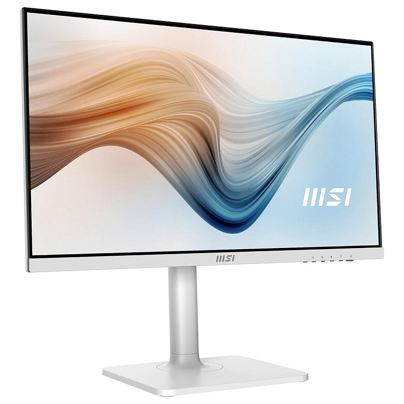 Монитор MSI 23.8" Modern MD2412PW HDMI, USB-C, MM, IPS, 100Hz, 4ms, sRGB 114%, Pivot, белый