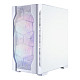 Корпус 1stPlayer D4-M-WH-2F1P-W-1F1-W White
