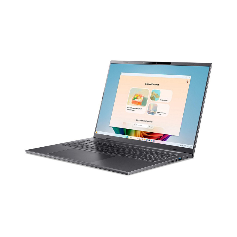 Ноутбук Acer Aspire 16 A16-11M 16" WUXGA IPS, Qualcomm X X1-26-100, 16GB, F512GB, UMA, Win11, сірий