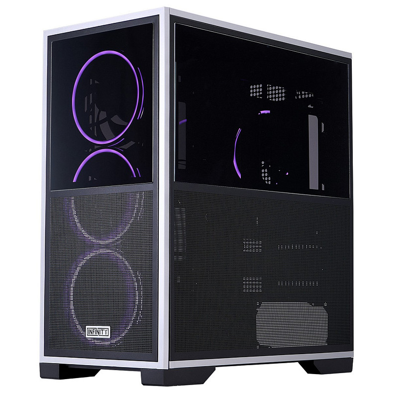 Корпус 1stPlayer IF8-BK-4FO7-14 Black