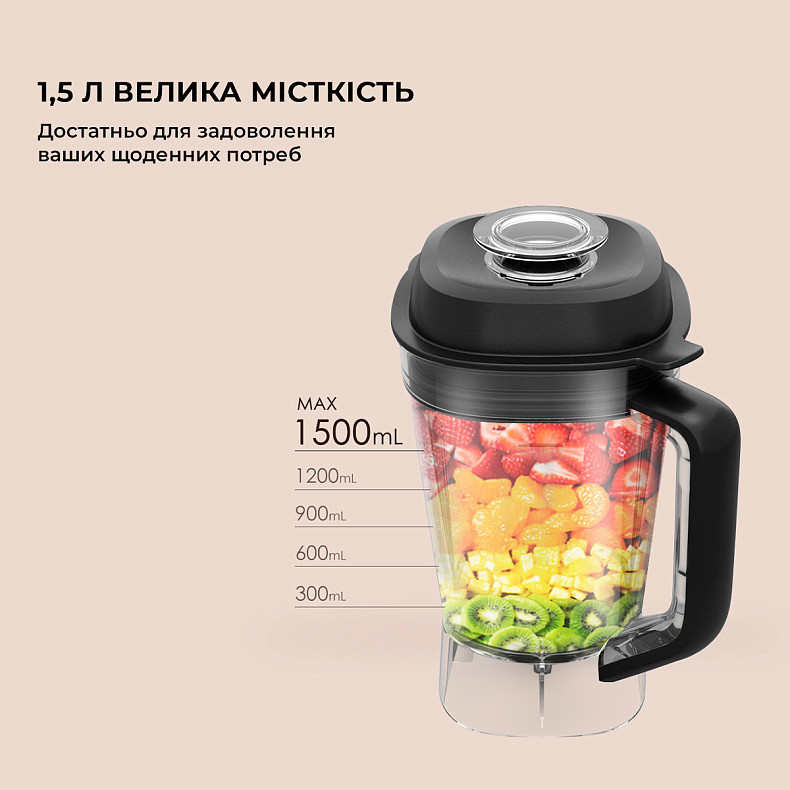 Блендер JIMMY Smart Smoothie B53 Champagne Black