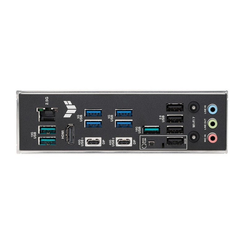 Материнcька плата ASUS TUF GAMING X870E-PLUS WIFI7 sAM5 X870E 4xDDR5 M.2 HDMI Wi-Fi BT ATX