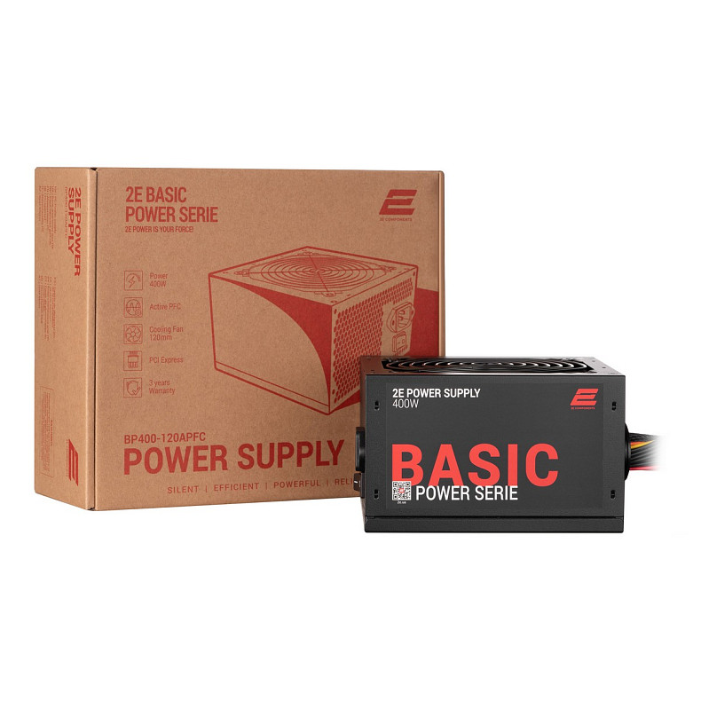 Блок питания 2E BASIC POWER 400W (2E-BP400-120APFC)