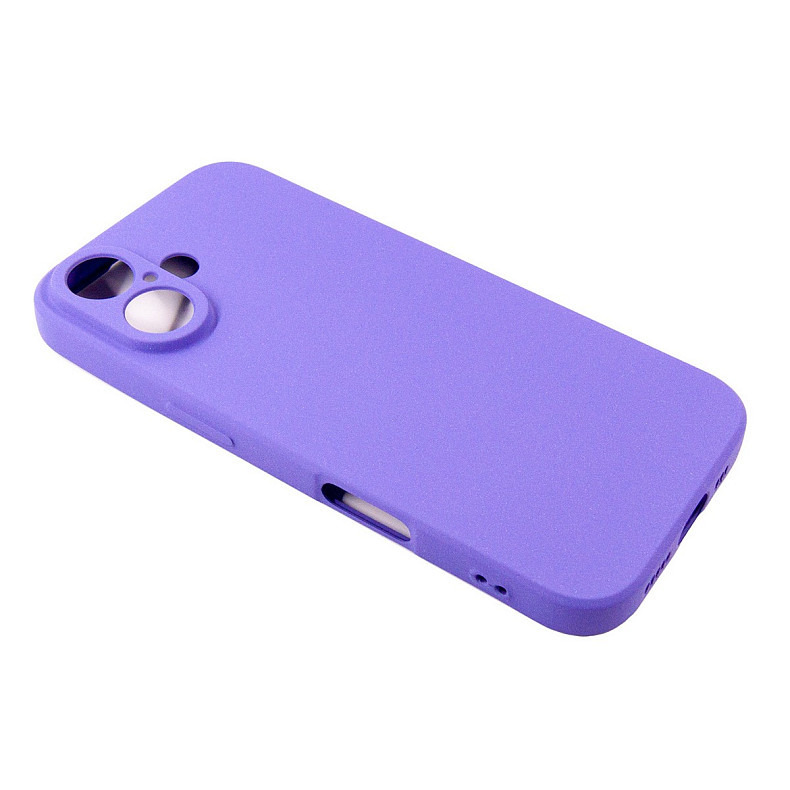 Чохол-накладка Dengos Carbon для Apple iPhone 16 Purple (DG-TPU-CRBN-209)