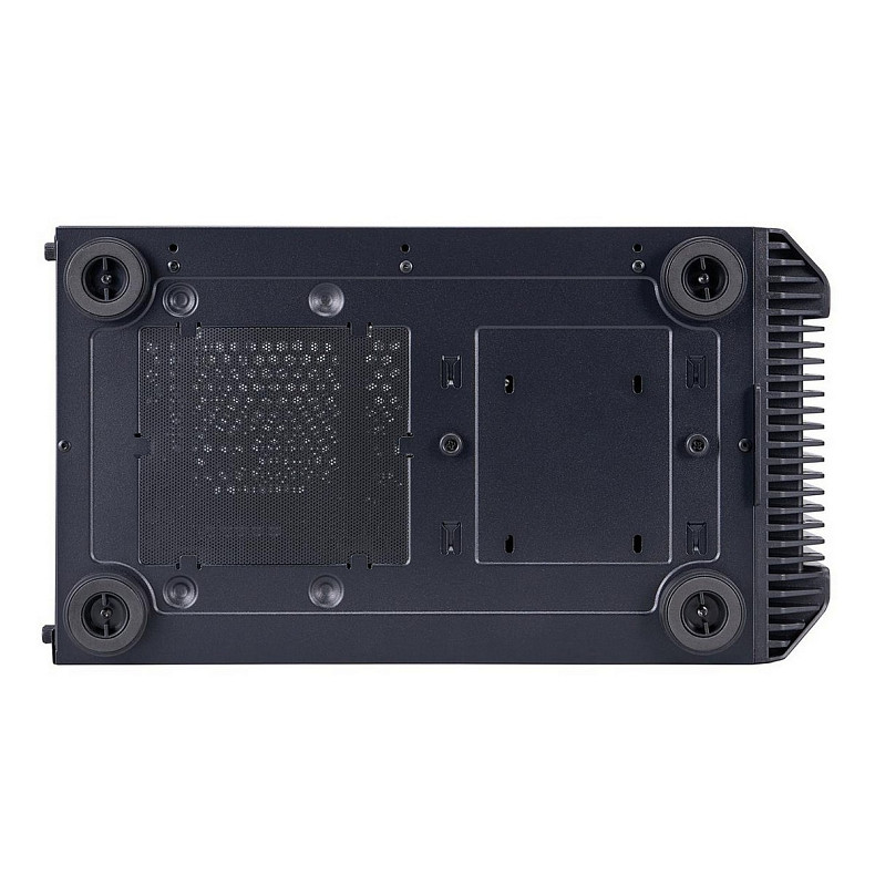 Корпус 1stPlayer H6-BK-4F7 Black без БП