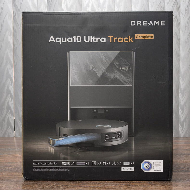 Робот-пылесос моющий Dreame Aqua 10 Ultra Track Complete Black  --  Уценка