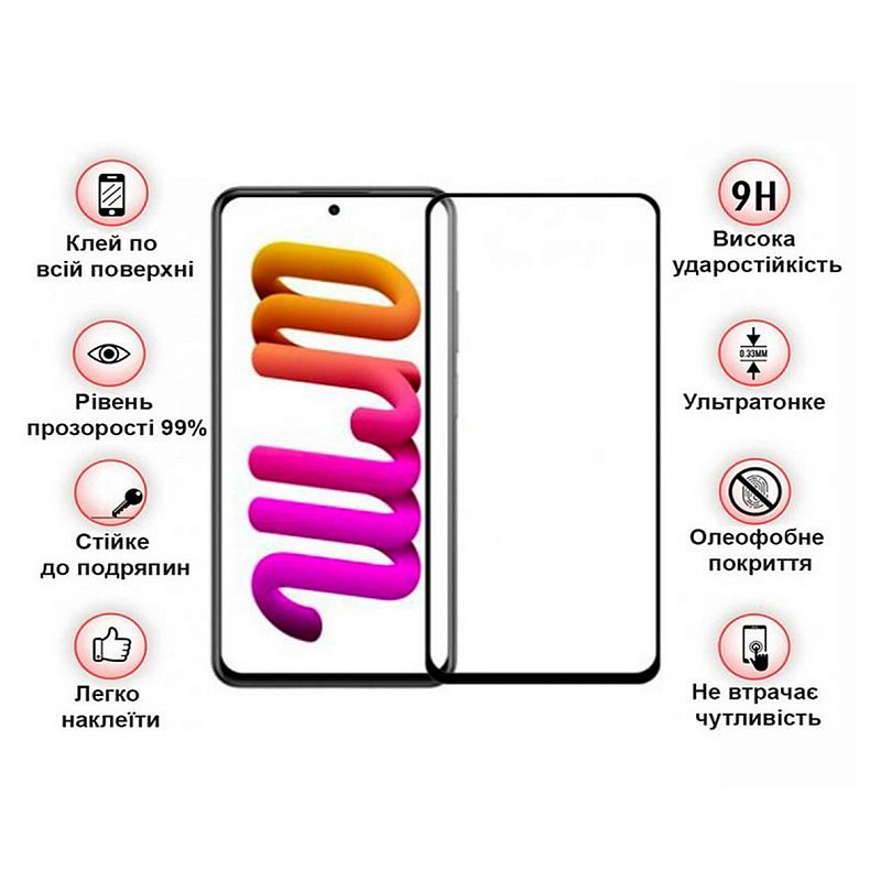 Захисне скло BeCover для ZTE Blade V40/V40 Pro Black (708562)