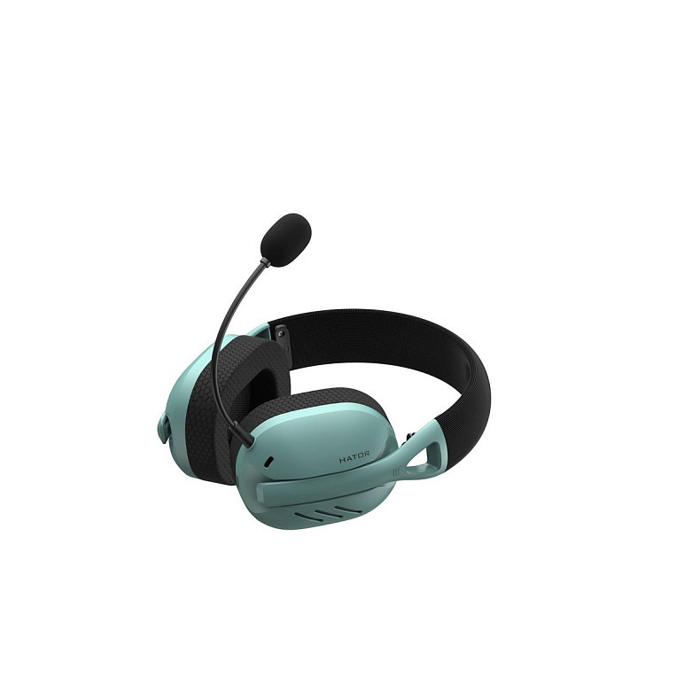 Наушники Hator Hyperpunk 2 Wireless Tri-mode Black/Mint (HTA-858)