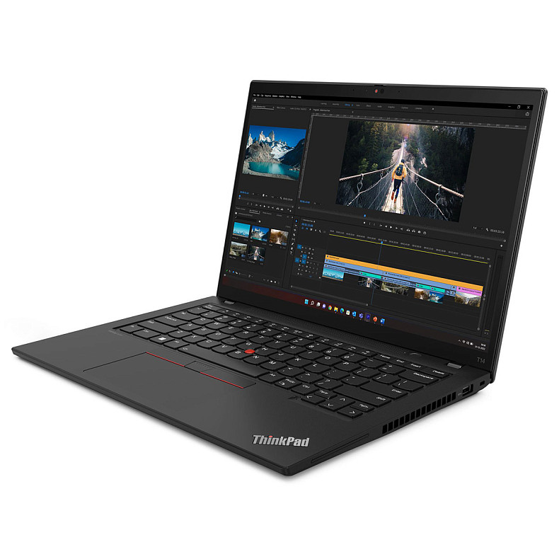 Ноутбук Lenovo ThinkPad T14-G4 14" WUXGA IPS AG, Intel i7-1355U, 16GB, F1TB, UMA, Win11P, черный