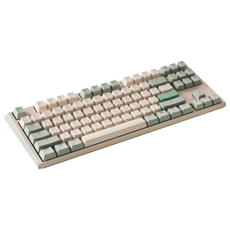 Клавиатура Ducky One 3 TKL Cherry MX Speed silver Matcha Cream UA