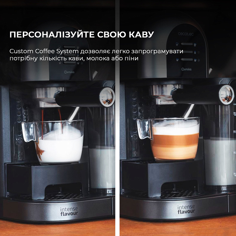 Кофеварка рожковая/капсульная CECOTEC Power Instant-ccino 20 Chic Serie Nera