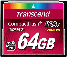 Карта пам'яті Transcend 64GB CF 800X
