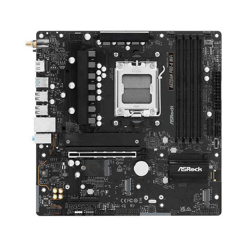 Материнская плата ASRock A620AM Pro-A WiFi Socket AM5