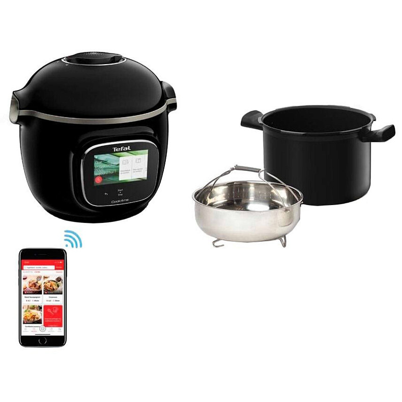 Мультиварка - cкороварка Tefal Cook4me Touch CY912830