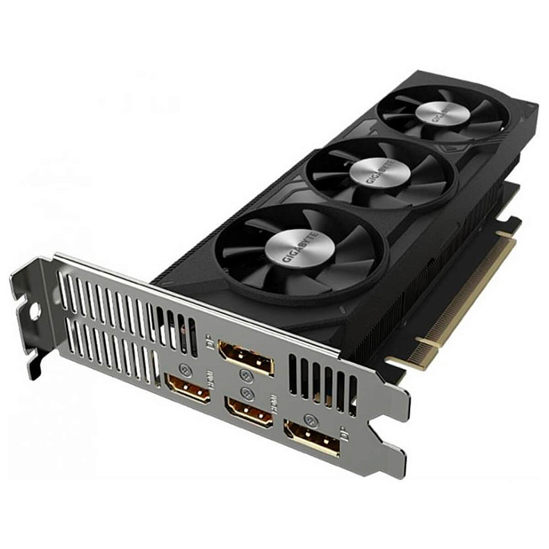 Відеокарта GeForce RTX 4060 8GB GDDR6 OC Low Profile Gigabyte (GV-N4060OC-8GL)