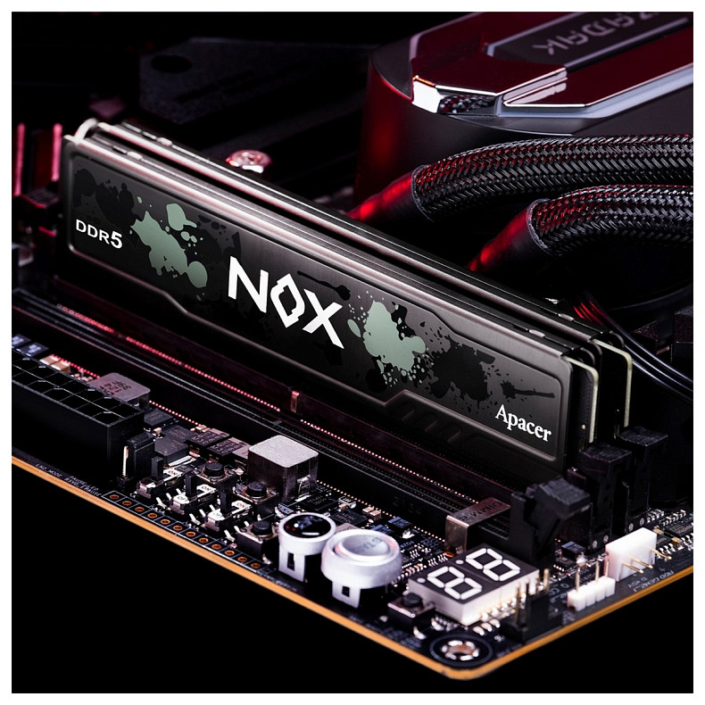 ОЗУ DDR5 32GB/5200 Apacer NOX (AH5U32G52C522MBAA-1)