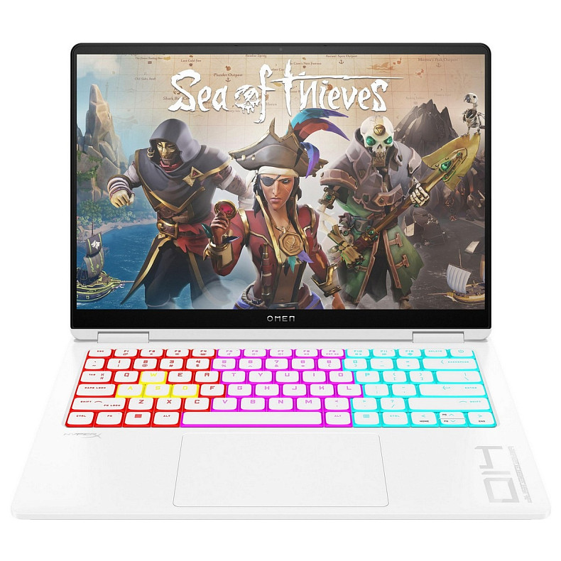 Ноутбук HP OMEN 14-fb0018ru 14" 2.8K OLED, Intel U9-185H, 32GB, F2TB, NVD4070-8, Win11, белый