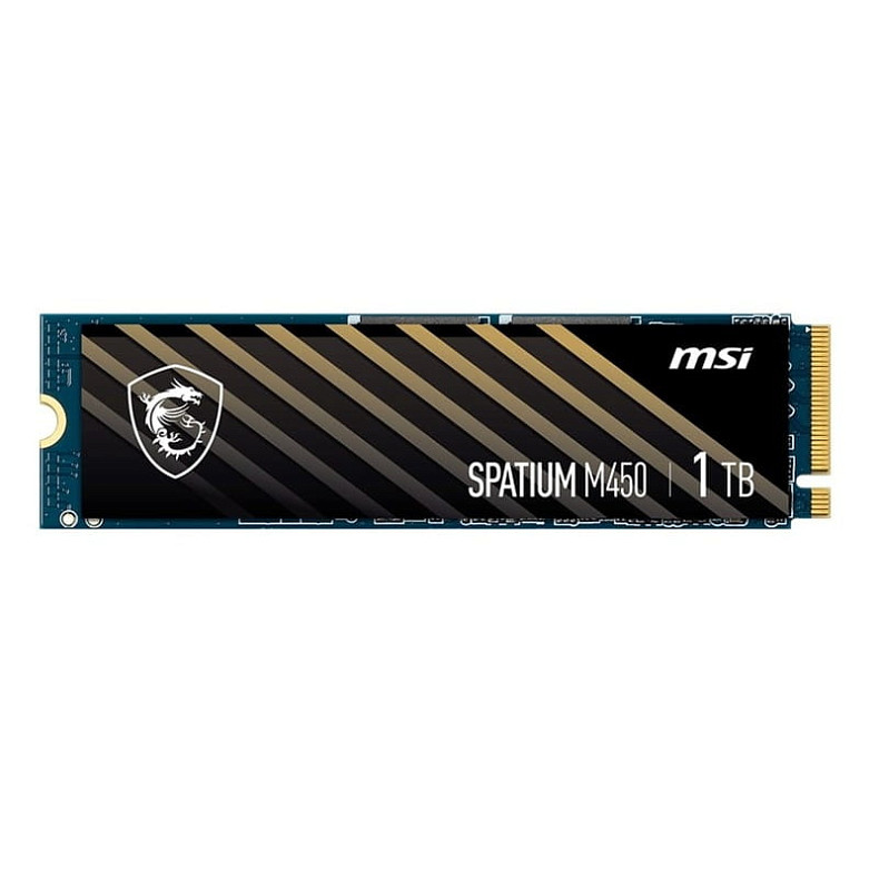 SSD диск MSI Spatium M450 V1 1TB M.2 2280 PCIe 4.0 x4 NVMe 3D NAND TLC (S78-440L0M0-P83)