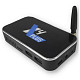 TV Медиаплеер Ugoos X4 PLUS 4/64Gb/Amlogic S905X4/Android 11/WiFi/BT/Miracast/AV/IR RC/сменная антенна