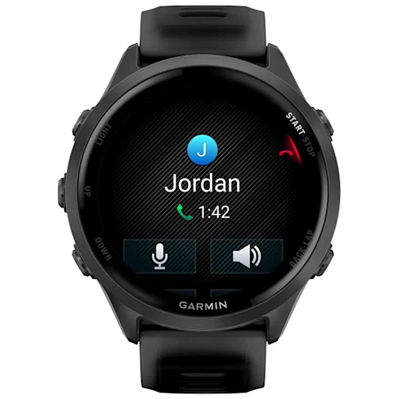 Спортивные часы Garmin Forerunner 570 47mm Slate Gray Aluminum with Translucent Black/Black Band (010-02971-00)