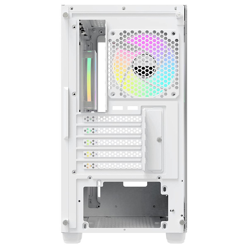 Корпус Ocypus GAMMA C52 W/O PSU, WH ARGB mATX (GAMMA-C52-WHD300XX-GL)