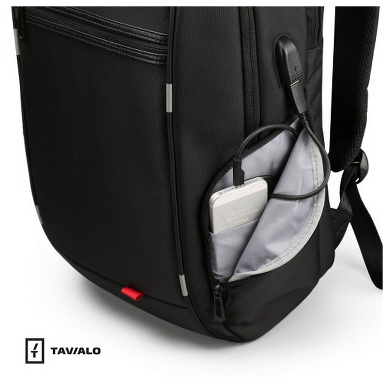 Рюкзак Tavialo Smart TB20-1 черный, 20л (TB20-124BL)