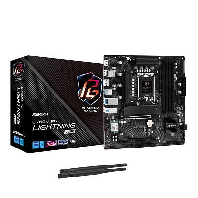 Материнская плата ASRock B760M PG Lightning WiFi Socket 1700