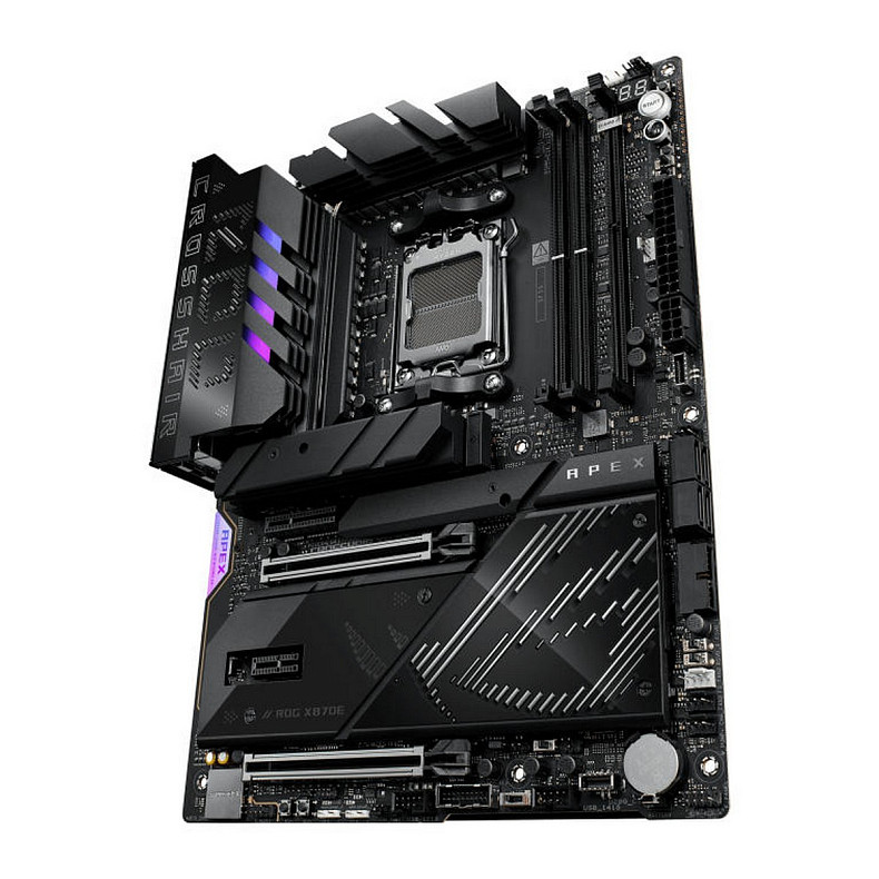 Материнcька плата ASUS ROG CROSSHAIR X870E APEX sAM5 X870E 2xDDR5 M.2 USB Type-C Wi-Fi BT ATX