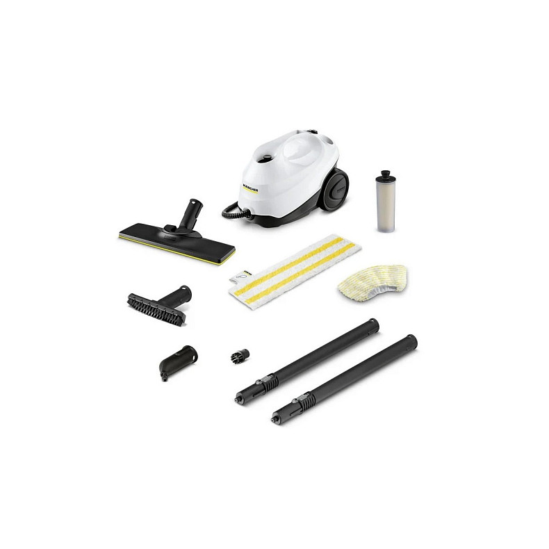 Пароочисник Karcher SC 3 EasyFix, 1900Вт, 1000мл, 3.5Бар, білий