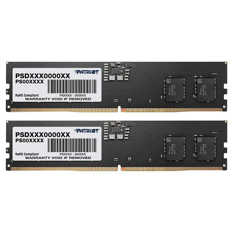ОЗП Patriot Signature Line DDR5 2x8GB 5600MHz (PSD516G5600K)