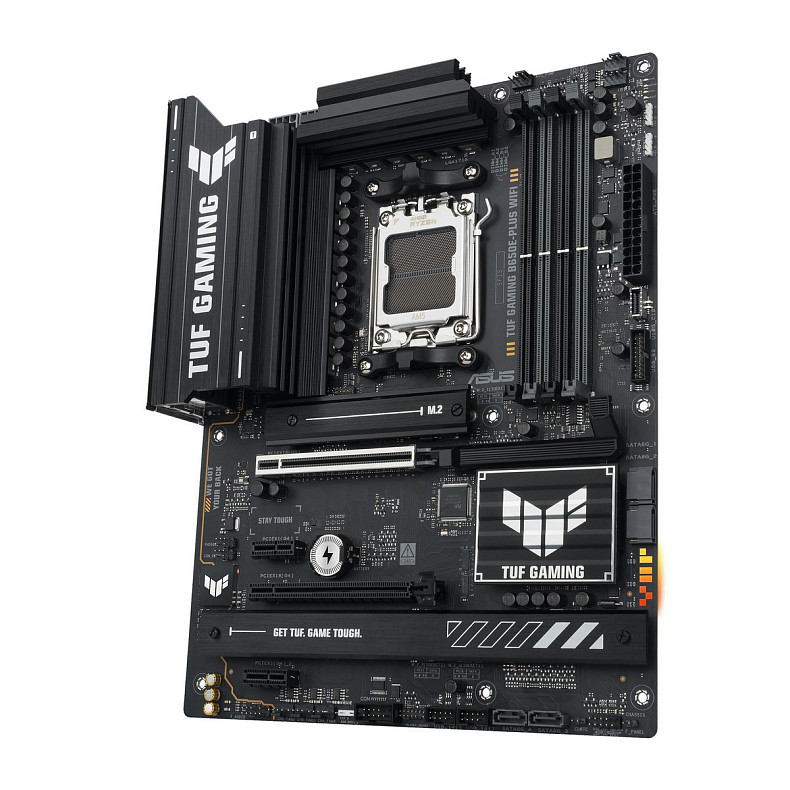 Материнская плата ASUS TUF GAMING B650E-PLUS WIFI sAM5 B650 4xDDR5 M.2 HDMI DP WiFi BT ATX