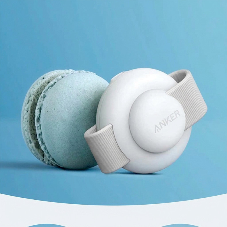 Зарядное устройство ANGER MagGo Wireless Charging Pad 15W 3-in-1 Foldable White