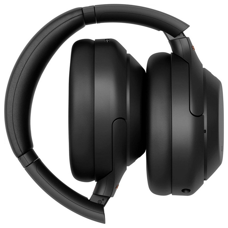 Навушники Over-ear Sony WH-1000XM4 BT 5.0, ANC, Hi-Res, AAC, LDAC, Wireless, Mic, Чорний