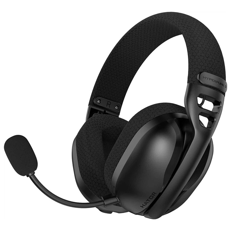 Ігрова гарнітура HATOR HYPERPUNK 3X Hi-Res (ESH14) wireless black