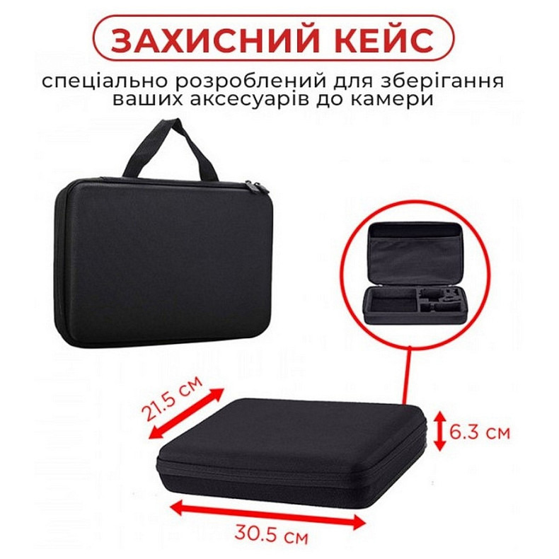 Экшн-камера AIRON ProCam X Black (4822356754478)