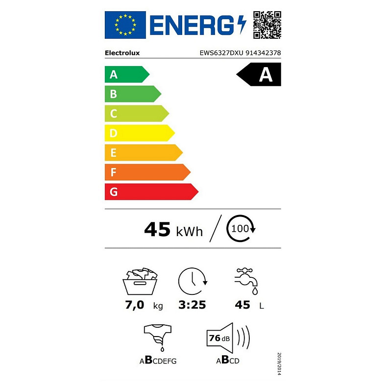 Стиральная машина Electrolux EWS6327DXU