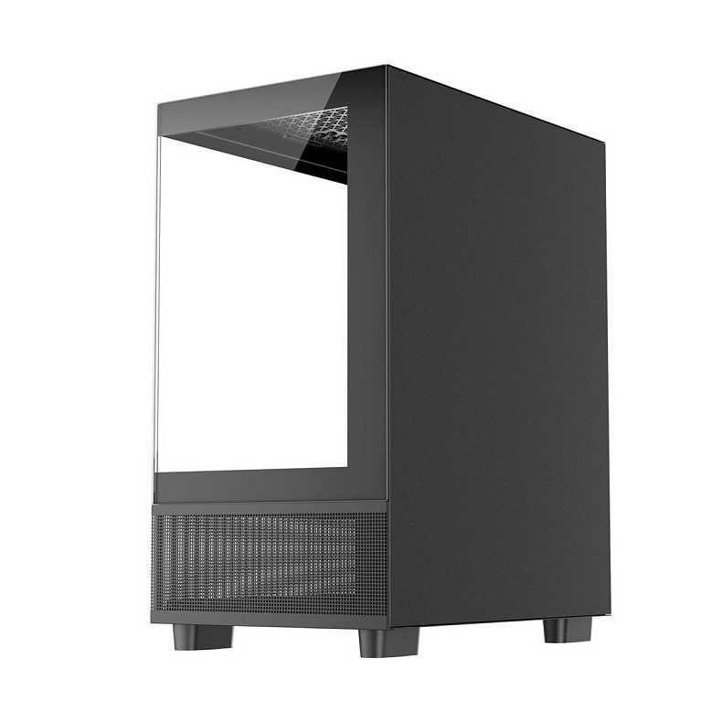 Корпус 1stPlayer Mi2-A-BK-2F7R-1F7 Black без БП