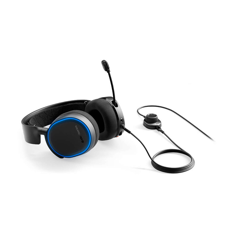 Игровая гарнитура STEELSERIES Arctis 5 (2019 Edition) Black (61504)