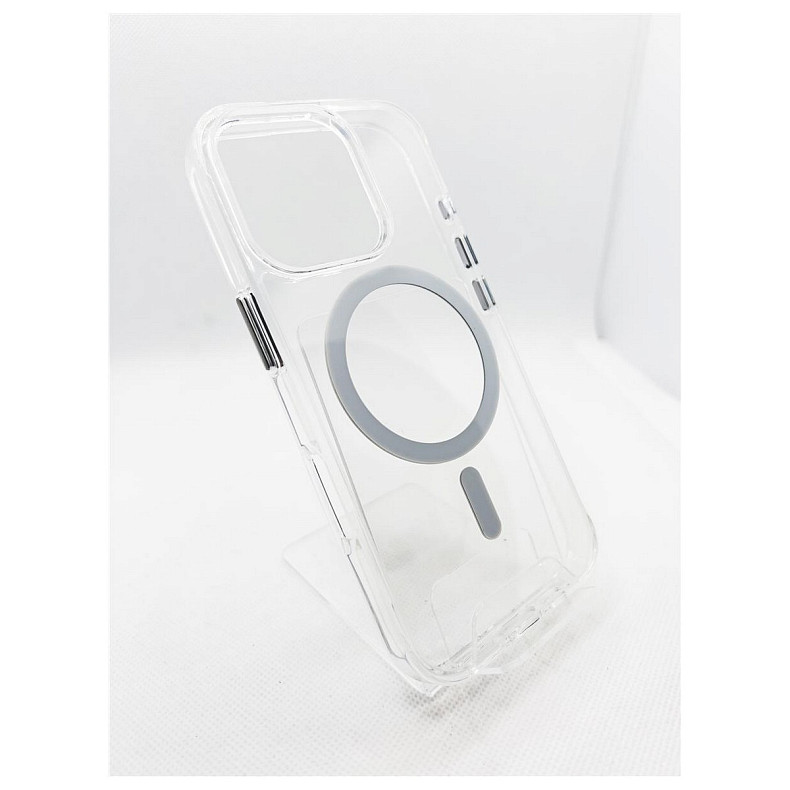 Чохол-накладка BeCover Space Case MagSafe для Apple iPhone 16 Pro Max Transparancy (712105)