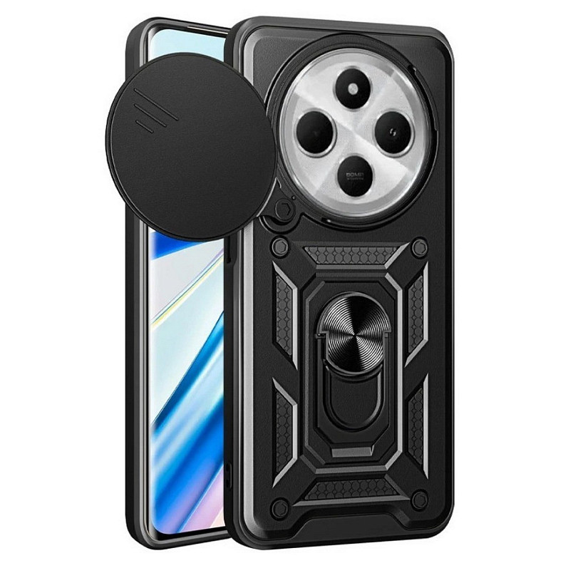 Чeхол-накладка BeCover Military для Xiaomi Redmi 14C 4G/Poco C75 Black (712489)