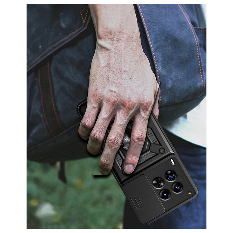 Чохол-накладка BeCover Military для Tecno Camon 30 (CL6) Black (712170)