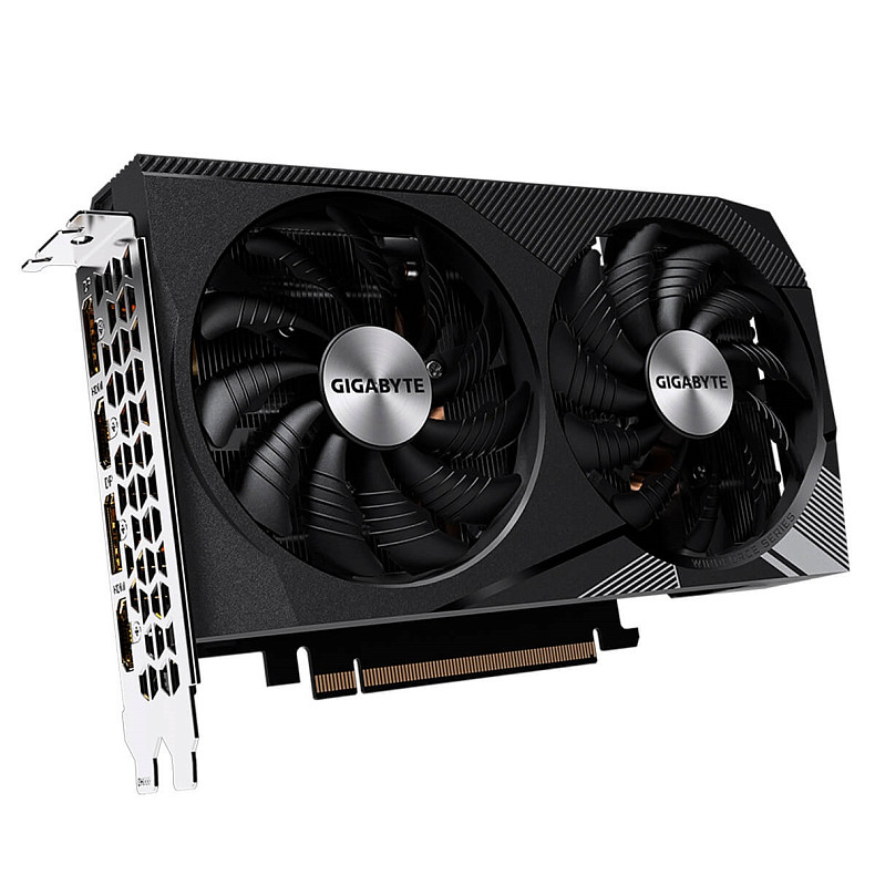 Відеокарта GeForce RTX 3060 12GB GDDR6 Windforce Gigabyte (GV-N3060WF2-12GD)