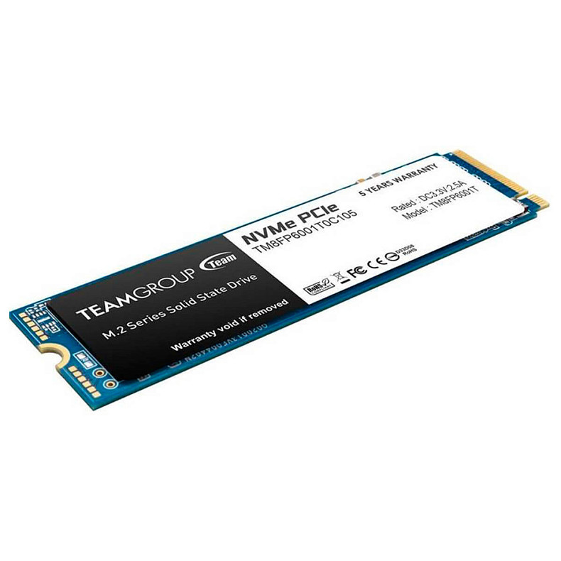 SSD диск Team MP33 2TB M.2 2280 PCIe 3.0 x4 3D TLC (TM8FP6002T0C101)