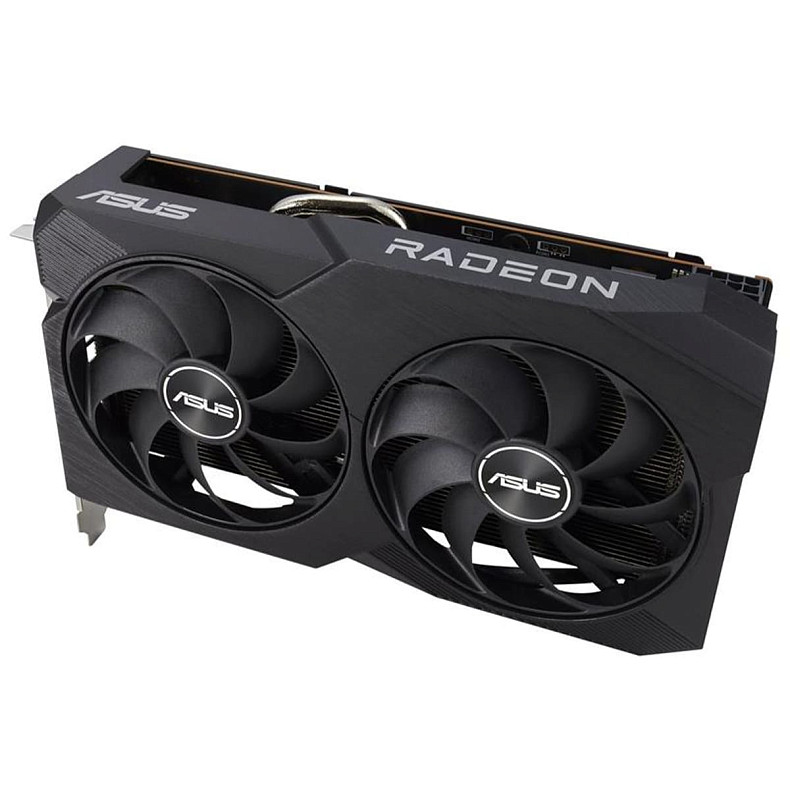 Відеокарта AMD Radeon RX 7600 8GB GDDR6 Dual V2 OC Asus (DUAL-RX7600-O8G-V2)