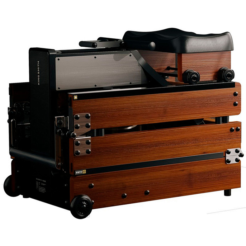 Раскладной гребной тренажер KingSmith Foldable Rowing Machine Black Brown (RMWR1F SA)