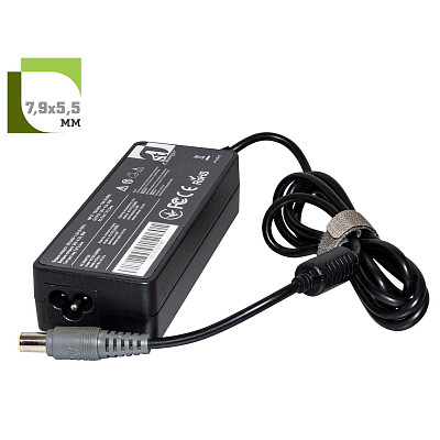 Блок питания 1StCharger для ноутбука Lenovo 20V 90W 4.5A 7.9x5.5 (AC1STLE90WD)