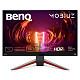 TFT 27" BenQ EX270M, IPS, FHD, 240 Гц, 1мс,  2xHDMI, DP, USB-hub, HAS, колонки, сірий металік